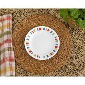 Vintage & Discontinued Corelle Memphis (4) Bread & Butter Plates, 6 3/4"